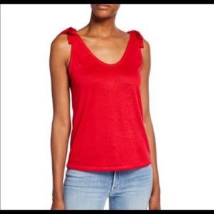 DEX Red Sweater Tank
